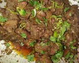 A picture of step 2 of Jhat pat chicken kalaeji.