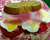 Foto del paso 2 de la receta: Sándwich de queso rulo de cabra y jamón York
