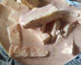 A picture of step 2 of Paneer chilli.
