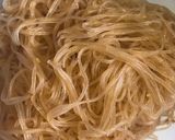 Hình bước làm 1 của món Miến xào bò