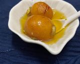 A picture of step 8 of Gulab jamun.