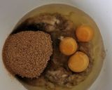 Une image de l'étape 3 de Flan aux raisins secs.