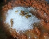A picture of step 3 of Red Velvet Rava Pudding with Carrot Halwa.