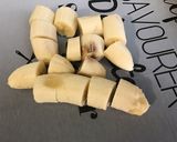Une image de l'étape 2 de Gâteau roulé chocolat banane.