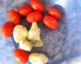 Foto del paso 1 de la receta: Ensalada fácil con aliño cítrico