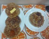 A picture of step 7 of Quinoa flour pancakes 🥞😋.