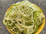 Zucchini con tofu