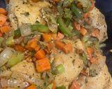 A picture of step 5 of Morrocan inspired chicken Tajine SO GOOOD!.