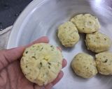 A picture of step 8 of Green peas and sabudana Kachori.