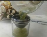 A picture of step 3 of Mint lemonade margarita.