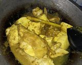 Foto langkah ke 4 dari resep Opor ayam tahu bandung.