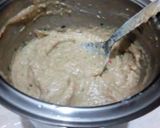 A picture of step 7 of Brinjal chutney.