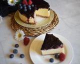 Foto del paso 8 de la receta: Tarta de queso y arándanos al horno por error