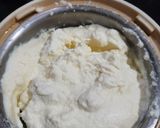 A picture of step 1 of Paneer Halwa.