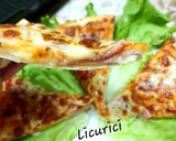 Pas rețetă Pizza double pe lipie 3 fotografie
