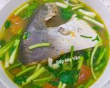 Hình bước làm 4 của món Canh cá chim nấu cà chua