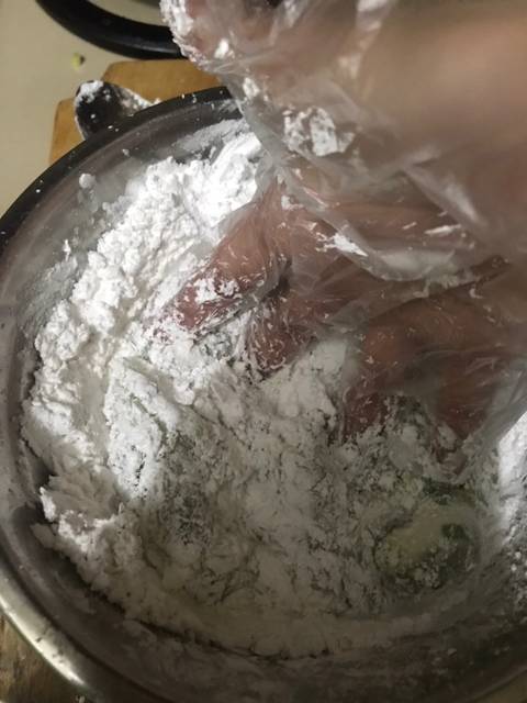 Langkah-langkah untuk membuat Cara membuat Cireng salju saus cuko (takaran sendok)