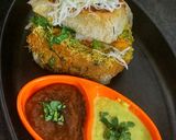 A picture of step 4 of કચ્છી ચીઝ દાબેલી.