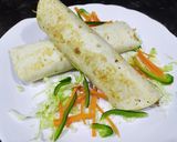 વેજ ટોર્ટિલા રેપ (Veg Tortilla Wrap Recipe In Gujarati) રેસીપી સ્ટેપ3ફોટો