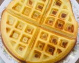 Hình bước làm 7 của món Vào bếp cùng con: Bánh tổ ong kiểu Bỉ (belgian waffle)