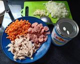 Foto langkah ke 1 dari resep Sup Makaroni Susu.