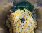 A picture of step 1 of Corn cheese balls.