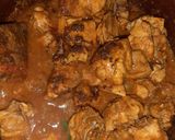 A picture of step 7 of Chilli sauce chicken fry.