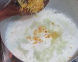 A picture of step 2 of Orange Sandesh.