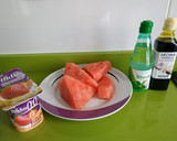 Foto del paso 1 de la receta: Helado de Sandía y Fresa 🍉🍓🌡️🌞