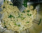 A picture of step 3 of Macaroni salad.