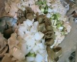 A picture of step 3 of Vegan Mushroom & "Jackfruit" Beef Stroganoff.