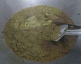 A picture of step 2 of Green Handi chicken.