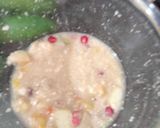 A picture of step 1 of Panna for Panna sankranti.