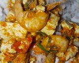 Foto langkah ke 9 dari resep Pepes Tahu Udang.
