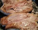 A picture of step 5 of Lamb including Gravy.
