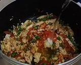 A picture of step 3 of Asian Chicken Fried Rice.