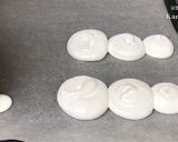 รูปขั้นตอนการทำที่ 5 ของ เมอแรงค์สโนแมน Meringue Snowman #ปาร์ตี้ของว่าง