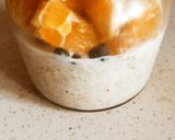 Φωτογραφία βήματος 5 της συνταγής Overnight oats με πορτοκάλι και σοκολάτα!