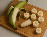 Foto del paso 1 de la receta: Tortitas de plátano macho