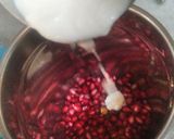 A picture of step 1 of Magical Purple Milk Shake.