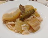 Foto del paso 6 de la receta Cardo con Alubias Blancas de bote y Apio