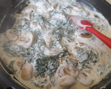 Foto del paso 5 de la receta: Pollo en salsa de espinacas y champiñones