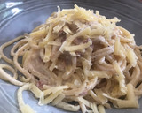Foto del paso 5 de la receta: Espaguetis a la carbonara con queso comte