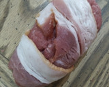 Foto del paso 6 de la receta: Carne y chile relleno de queso con tocino