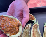 Foto del paso 10 de la receta: Berenjenas rellenas de chorizo parrillero