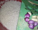 Foto langkah ke 1 dari resep Nasi lemak bunga telang.