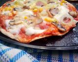 Foto langkah ke 7 dari resep Pizza tortilla no oven.