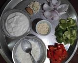 A picture of step 1 of Jhatpat Paneer Tikka Masala.