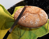 Foto del paso 5 de la receta: Pan rápido de lino y nueces