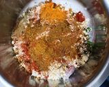 A picture of step 2 of Noodles ball.